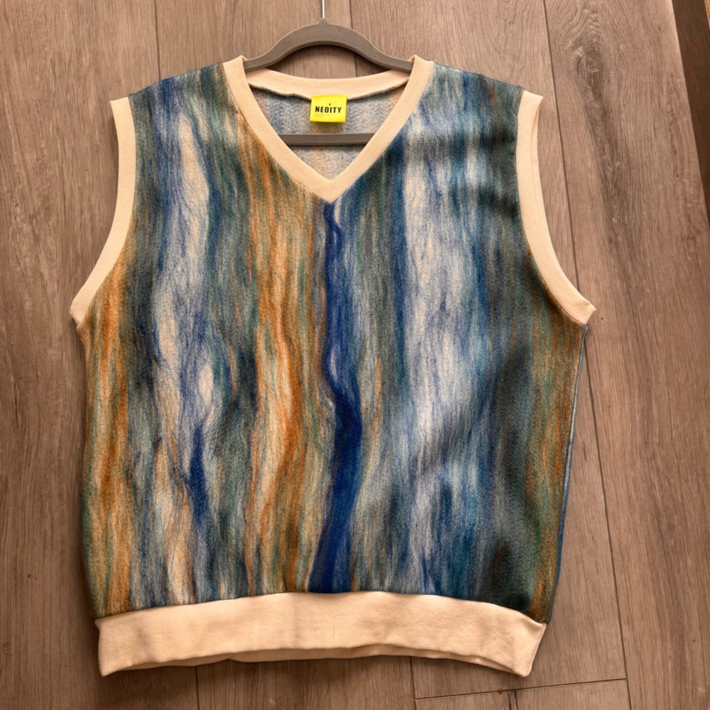 Oversized Vest Colorful - Picture 3 of 6
